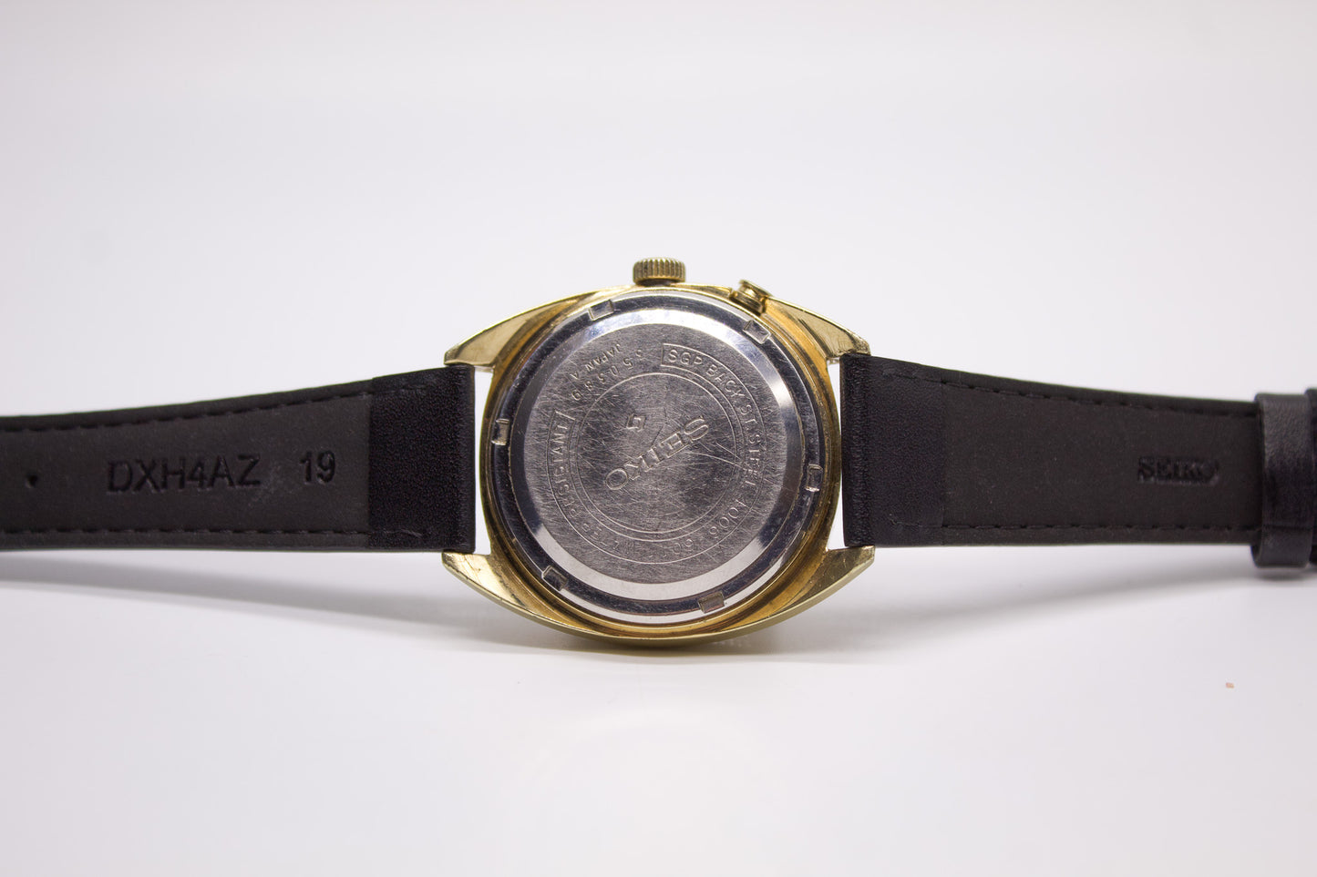 [Serviced] 1973 Seiko Bell-Matic Silver Linen Dial Men's Wrist-Watch