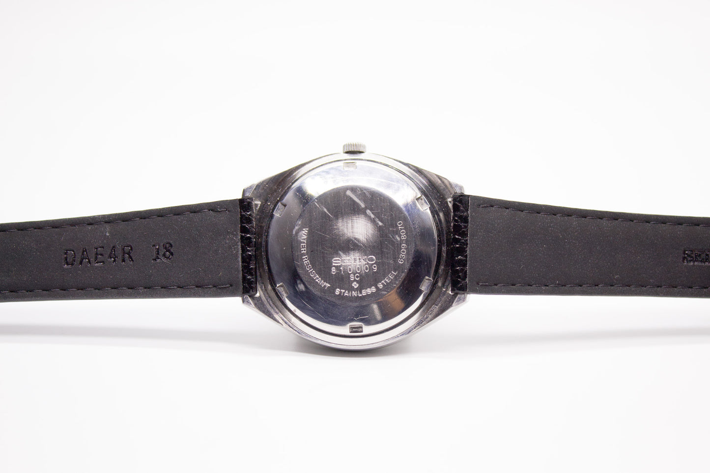 [Serviced] 1978 Seiko Automatic Gray Sunburst Dial Men's Wrist-Watch