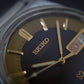 1980s Two Tone Seiko REF#: 7123-8439 With Box Men's Wrist-Watch