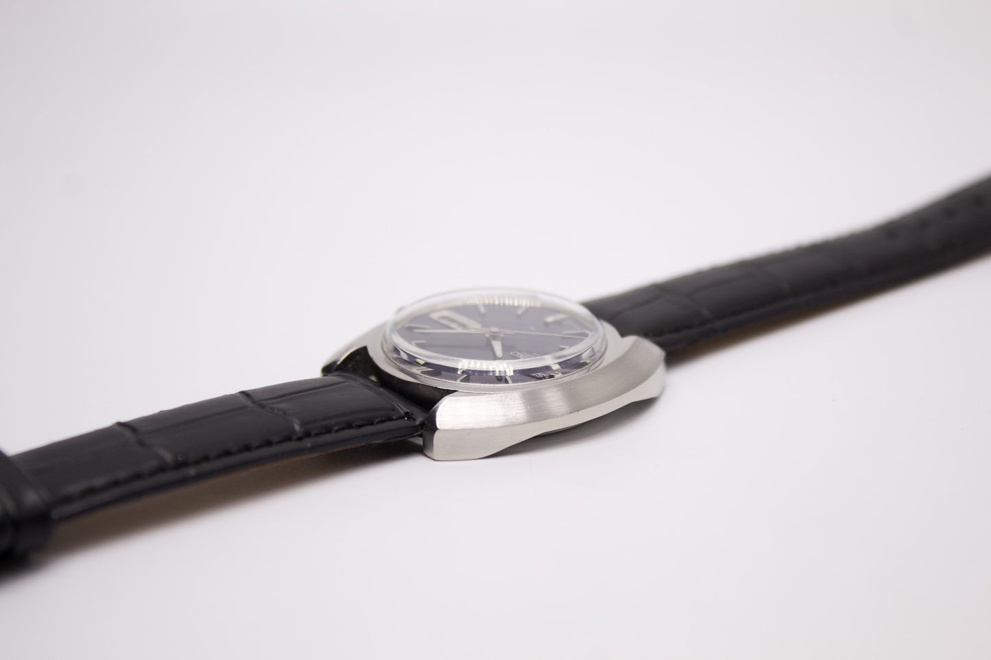 [Serviced] 1974 Seiko Automatic Deep Lilac Straight Grain Dial Men's Wrist-Watch