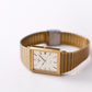 1993 Pulsar Quartz Brilliant Golden Striped Dial Men's Wrist-Watch