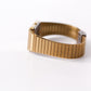 1993 Pulsar Quartz Brilliant Golden Striped Dial Men's Wrist-Watch