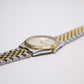 1990s Citizen Baby 'Day-Date' Silver Dial Two Tone Men's Wrist Watch