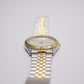 1990s Citizen Baby 'Day-Date' Silver Dial Two Tone Men's Wrist Watch