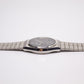 [Near Mint] 1984 Seiko SQ Straight Grain Black Dial Men's Wrist-Watch