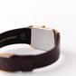 1987 Seiko Tank Straight Grain Golden Dial Men's Wrist-Watch