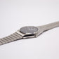 [Near Mint] 1984 Seiko SQ Straight Grain Black Dial Men's Wrist-Watch