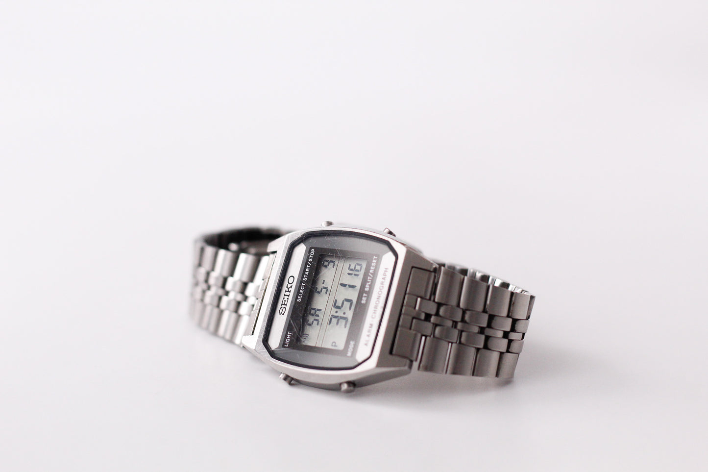 1985 Seiko Digital Chronograph-Alarm Men's Wrist Watch