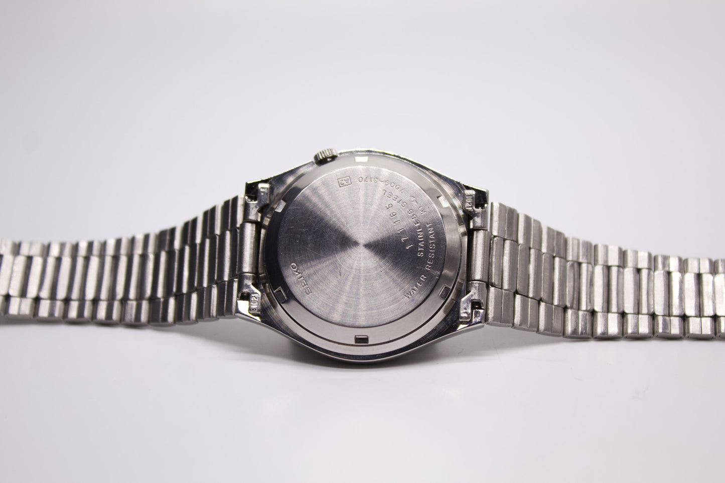 [Serviced] 1991 Seiko Seiko 5 Bright White Dial Men's Automatic Wrist-Watch