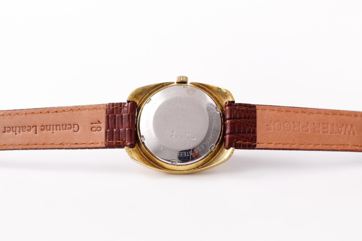 1970s Hamilton Automatic 'Tiger Eye' Sunburst Dial Men's Wrist-Watch W/Box