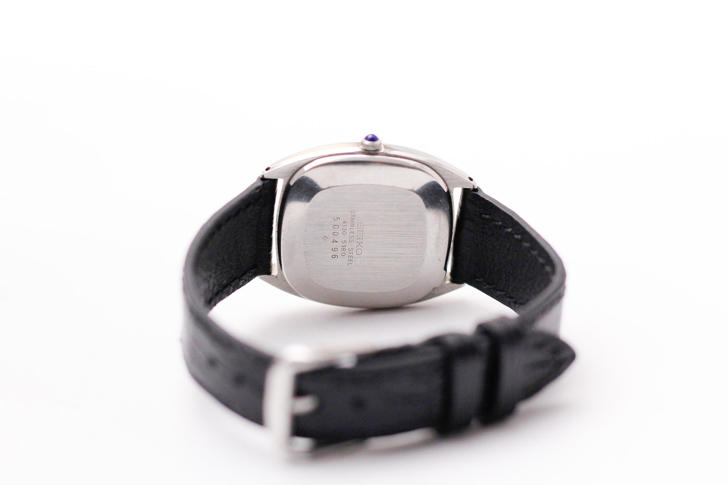 1975 Seiko Quartz Glossy Royal Blue Dial Men's Wrist-Watch