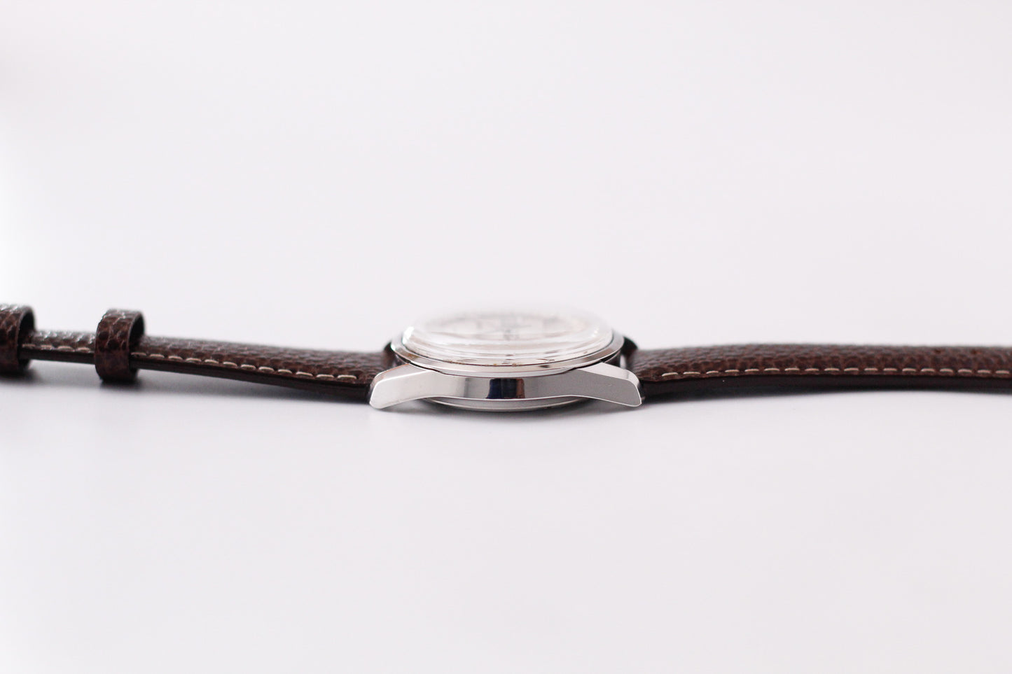 [Serviced] 1966 Seiko-Matic Silver Sunburst Dial Men's Wirst-Watch