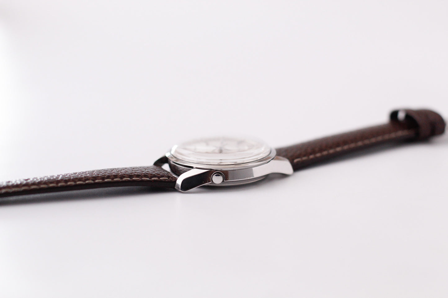 [Serviced] 1966 Seiko-Matic Silver Sunburst Dial Men's Wirst-Watch