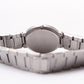 2003 Seiko Quartz Inky Black Arabic Dial Men's Wrist-Watch