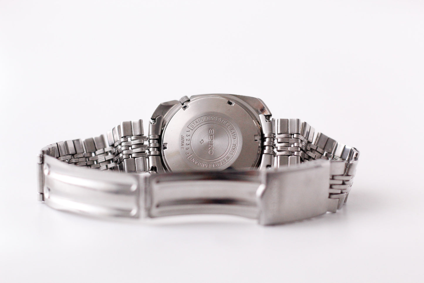 [Serviced] 1971 Seiko 5 Automatic Silver Sunburst Dial Men's Wrist-Watch