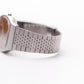 1975 Seiko Quartz Emblem Straight Grain Bronze Dial Men's Wrist-Watch