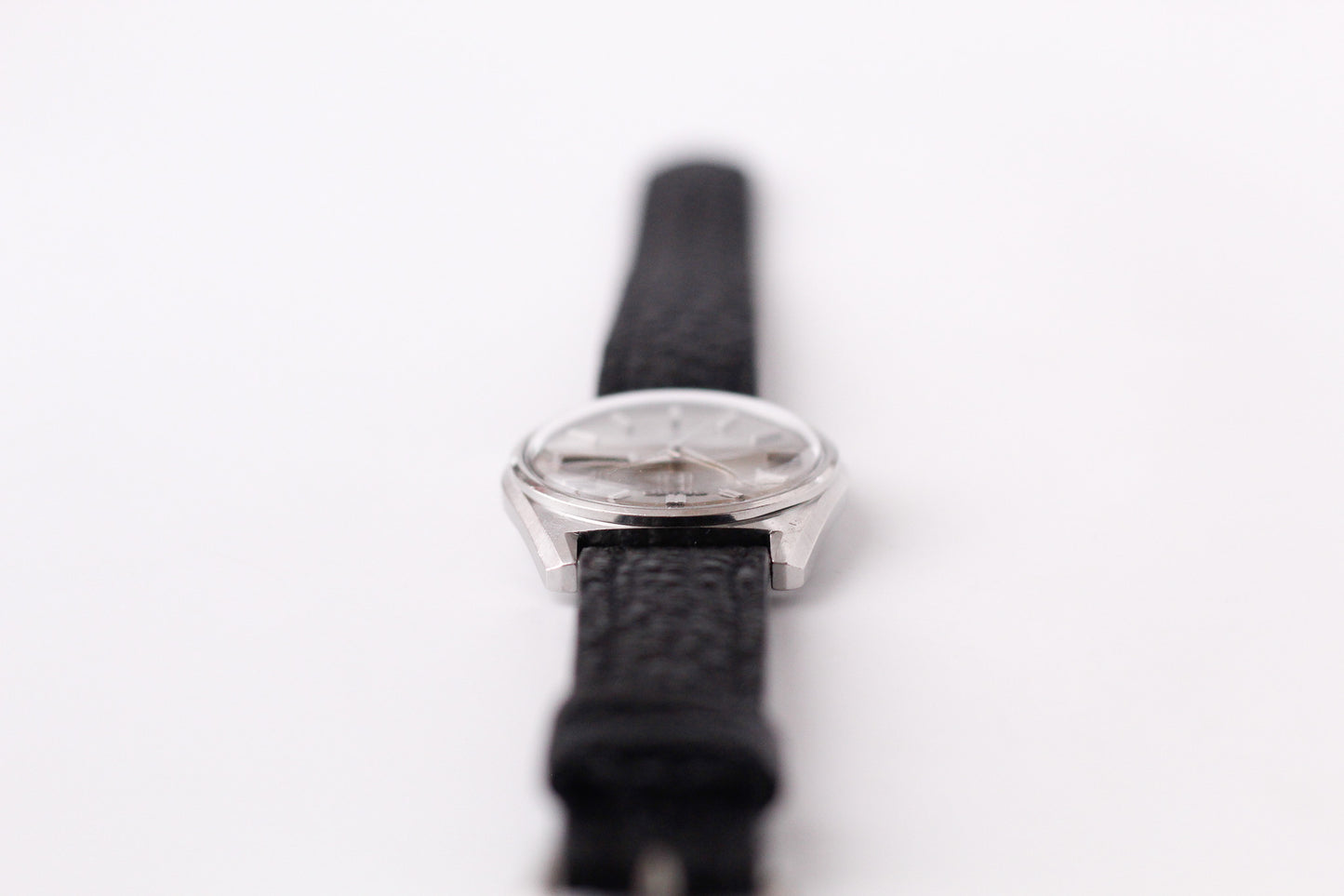 1969 Seiko 5 Automatic Gray Sunburst Dial Men's Wrist-Watch
