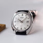 [Serviced] 1969  Seiko Automatic Silver Cross-Hair Sunburst Dial Men's Wrist-Watch