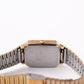 1992 Pulsar Quartz Champagne Sunburst Dial Men's Wrist-Watch