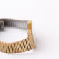 1992 Pulsar Quartz Champagne Sunburst Dial Men's Wrist-Watch