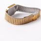 1992 Pulsar Quartz Champagne Sunburst Dial Men's Wrist-Watch