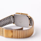 1992 Pulsar Quartz Champagne Sunburst Dial Men's Wrist-Watch