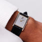 1984 Seiko Quartz Gray Roman Indice Dial Two Tone Case Men's Wrist-Watch