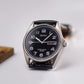 1993 Seiko Quartz Inky Black Dial Men's Wrist-Watch