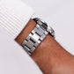 [Near Mint] 2004 Seiko Chronograph Inky Black Dial Men's Quartz Wrist-Watch