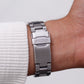 [Near Mint] 2004 Seiko Chronograph Inky Black Dial Men's Quartz Wrist-Watch