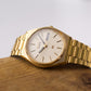 1985 Seiko SQ Light Golden Dial Men's Wrist-Watch