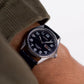 1993 Seiko Quartz Inky Black Dial Men's Wrist-Watch