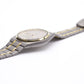 [Near Mint] 1987 Seiko SQ Two Tone Gray Dial Sand Blasted Case Men's Wrist-Watch