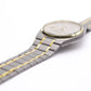 [Near Mint] 1987 Seiko SQ Two Tone Gray Dial Sand Blasted Case Men's Wrist-Watch