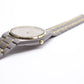 [Near Mint] 1987 Seiko SQ Two Tone Gray Dial Sand Blasted Case Men's Wrist-Watch