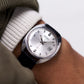 [Serviced] 1969  Seiko Automatic Silver Cross-Hair Sunburst Dial Men's Wrist-Watch