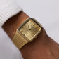 1994 Pulsar Quartz Golden Sunburst Dial Men's Wrist-Watch