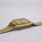 1994 Pulsar Quartz Golden Sunburst Dial Men's Wrist-Watch