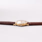 [Serviced] 1970s Elgin Mechanical Silver Sunburst Dial Men's Wrist-Watch