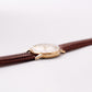 [Serviced] 1970s Elgin Mechanical Silver Sunburst Dial Men's Wrist-Watch