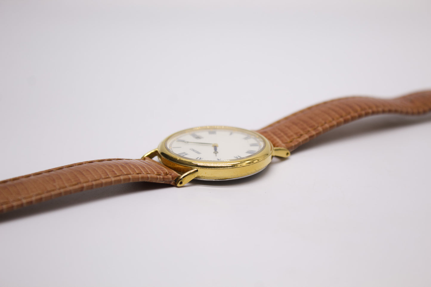 1995 Seiko Quartz Enamel Roman Dial Men's Wrist-Watch