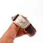 [Serviced] 1940s Hamilton 'Boulton' Radiant Silver Sunburst Dial Men's Wrist-Watch