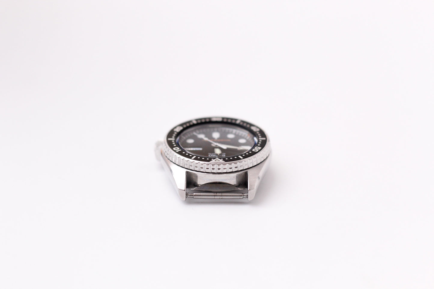 2019 Seiko Automatic Diver's 200 SXK013 Matte Black Dial Men's Wrist-Watch