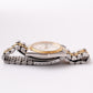 2005 Pulsar Quartz Silver Sunburst Dial 'Baby Day-Date' Men's Wrist-Watch
