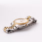 2005 Pulsar Quartz Silver Sunburst Dial 'Baby Day-Date' Men's Wrist-Watch