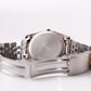 2005 Pulsar Quartz Silver Sunburst Dial 'Baby Day-Date' Men's Wrist-Watch