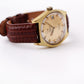 [Serviced] 1970s Tissot PR-516 Golden Sunburst Dial Men's Wrist-Watch