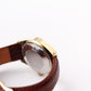 [Serviced] 1970s Tissot PR-516 Golden Sunburst Dial Men's Wrist-Watch