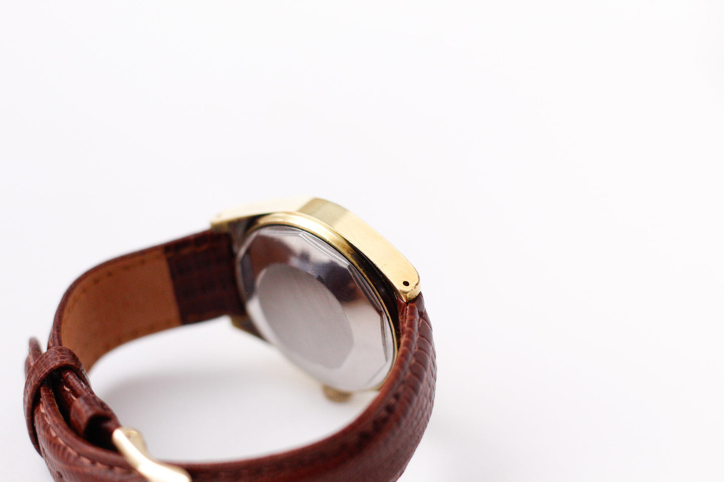 [Serviced] 1970s Tissot PR-516 Golden Sunburst Dial Men's Wrist-Watch