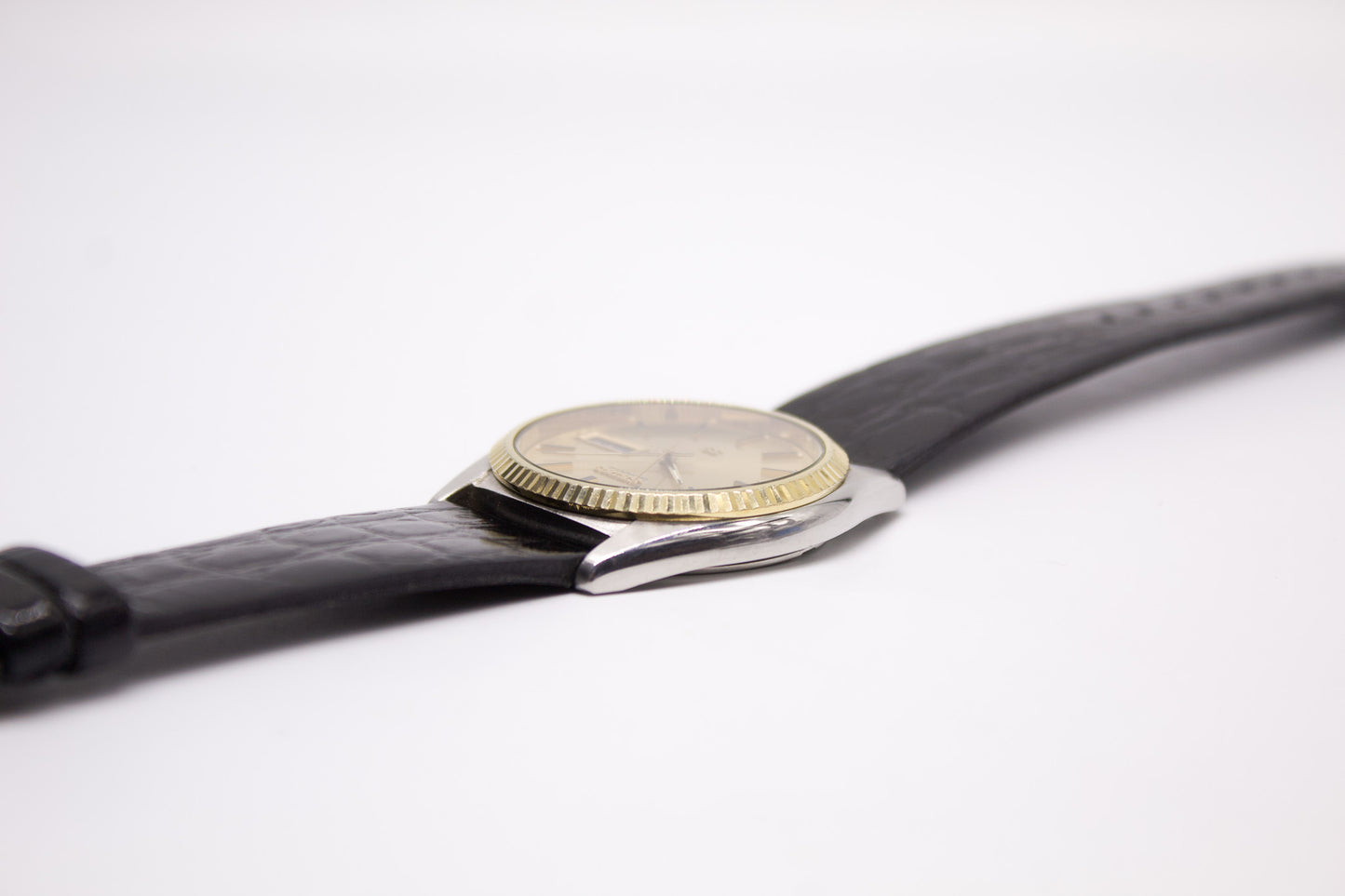 1985 Seiko SQ Baby Day-Date Men's Wrist-Watch